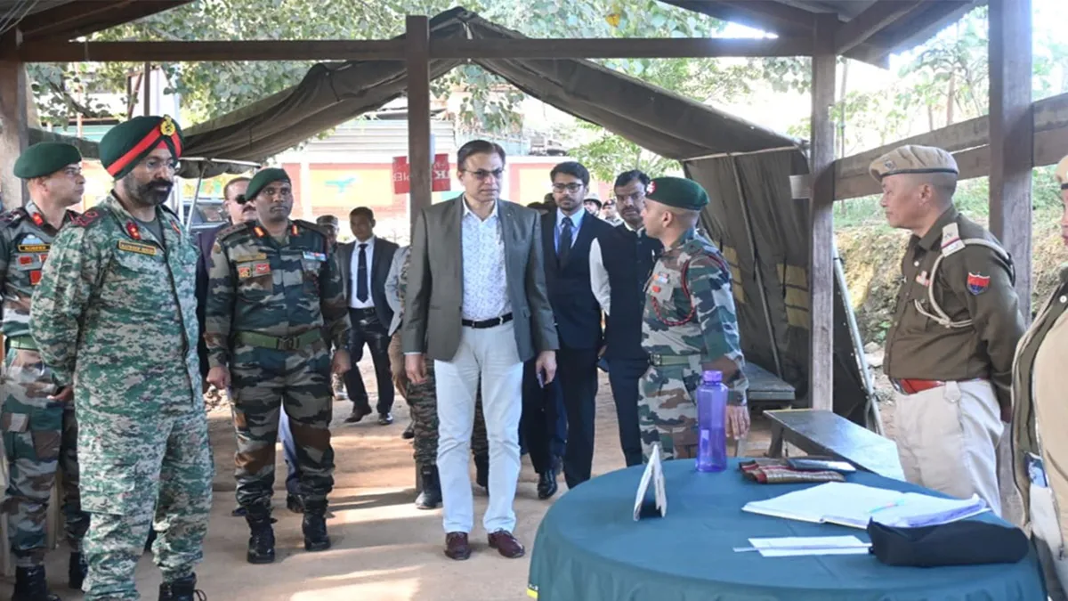 मणिपुर में केंद्र का विकास की ओर बड़ा कदम, भारत-म्यांमार सीमा पर सुरक्षा; इंफ्रास्ट्रक्चर बढ़ाने पर जोर