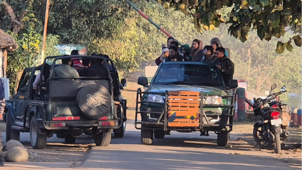 पीलीभीत टाइगर रिजर्व में जंगल सफारी में पर्यटकों की संख्या बढ़ी