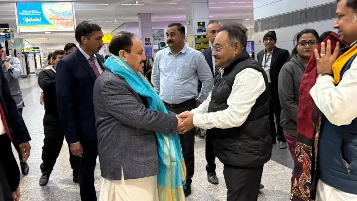 पश्चिम बंगाल चुनाव से पहले JP नड्डा की कोलकाता दो दिवसीय यात्रा