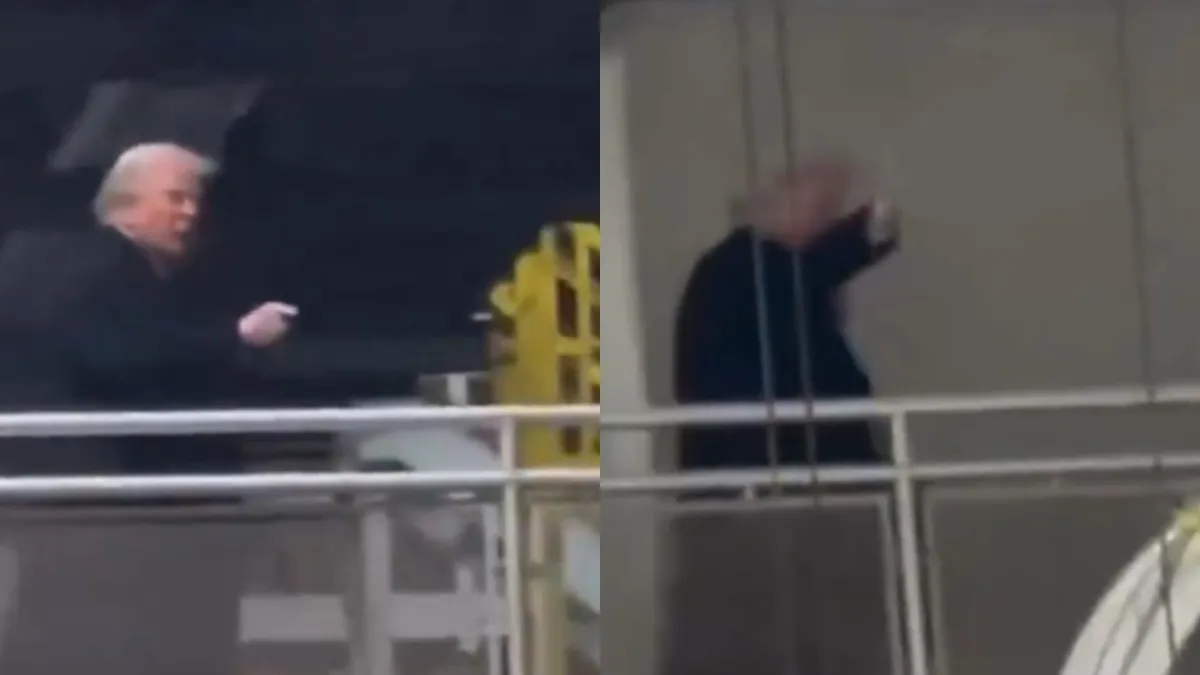 ट्रंप ने फैक्ट्री दौरे के दौरान दिखाया गुस्सा, मिडल फिंगर का वीडियो वायरल