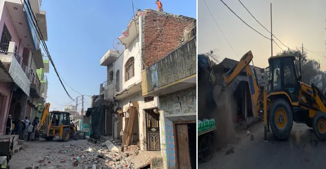 फर्रुखाबाद में छात्रा से सामूहिक दुष्कर्म मामले में बुलडोजर Action, आरोपितों की दुकानें जमींदोज