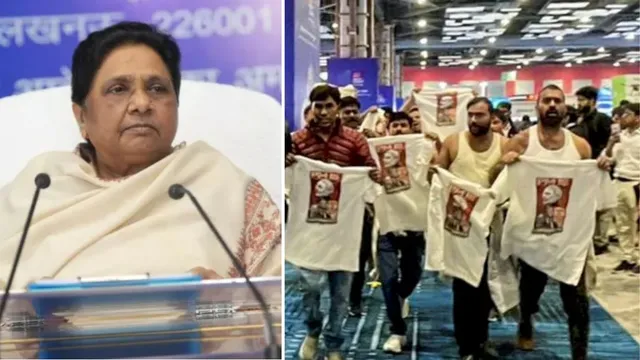 बसपा मुखिया मायावती ने कांग्रेसियों को लिया आड़े हाथ, AI Impact Summit की घटना से नाराज