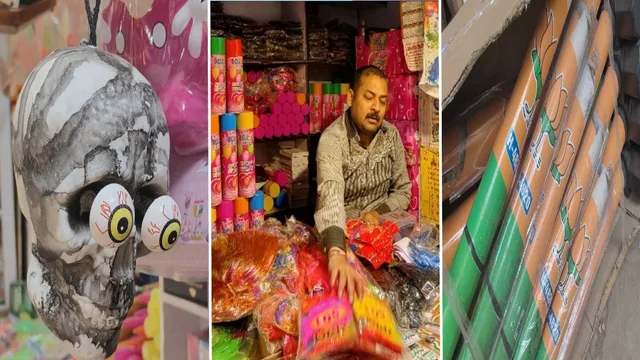 बनारस में होली की धूम, बाजार में पिचकारियों की नई रौनक, बाजार पर चढ़ने लगा होली का चटख रंग