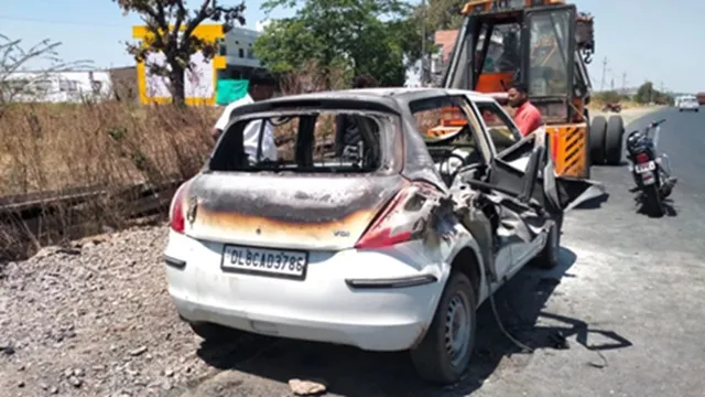 इंदौर में हादसा, पिता ने धूप से बचाने को खड़ी कार में बच्चे को बैठाया, जिंदा जलकर मौत