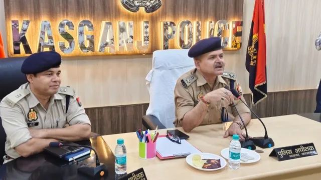 मजबूत कानून व्यवस्था का वादा, अपराधियों पर सख्त कार्रवाई; कासगंज के नवागत एसपी ने गिनाईं प्राथमिकताएं