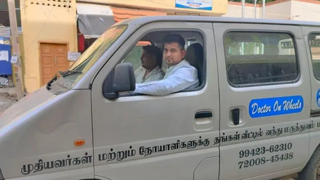 कनाडा से भारत लौटे स्वामिनाथन ने शुरू की ‘डॉक्टर ऑन व्हील्स’ सेवा, बुजुर्ग मरीजों को घर में ही मिल रहा इलाज