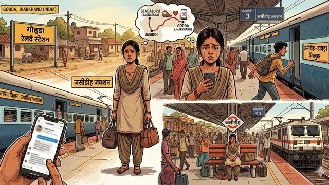 गोड्डा में इंस्टाग्राम पर प्यार चढ़ा परवान, बेंगलुरू लेकर भाग गया था लड़का; जसीडीह पहुंचाकर हुआ फरार
