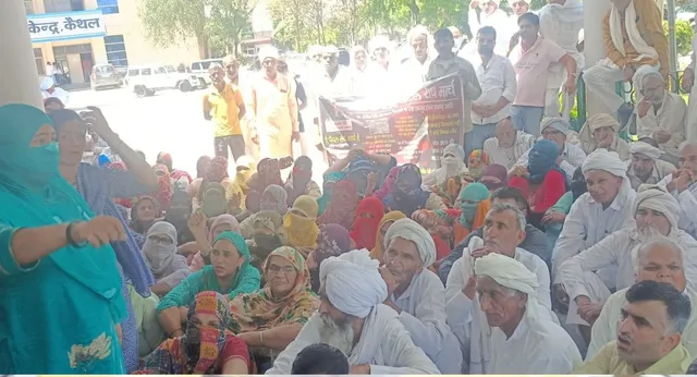 कैथल में बेटी के न्याय के लिए पिता ने की आत्महत्या करने की कोशिश, जिला सचिवालय में पेड़ पर फंदा लगाने की कोशिश