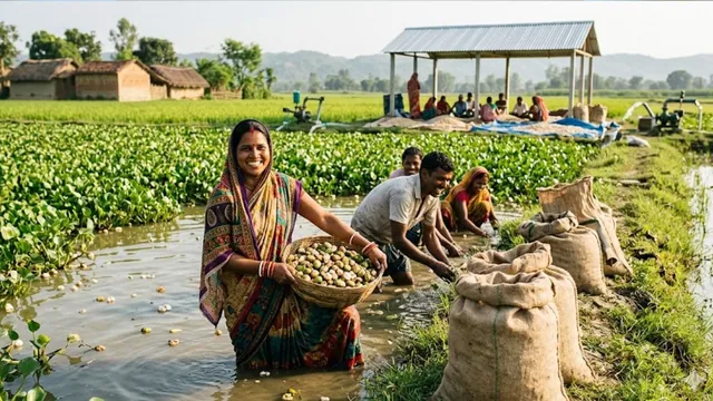 अररिया में मखाना उत्पादन को मिलेगा नया आयाम, किसानों को 75% तक सब्सिडी देगी सरकार