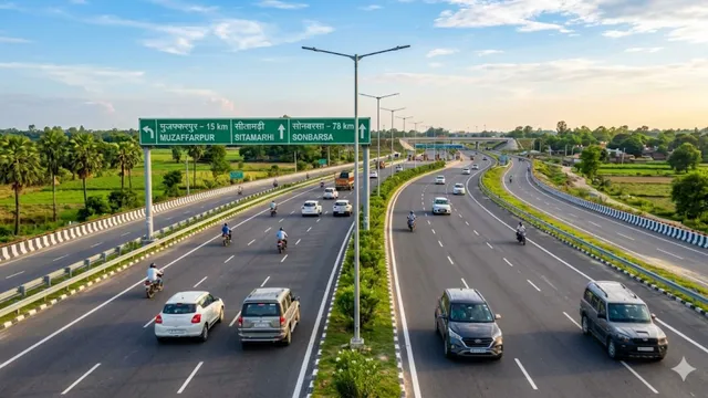 मुजफ्फरपुर सोनबरसा फोरलेन निर्माण को रफ्तार जल्द, भूमि अधिग्रहण की अधिसूचना और टेंडर जारी