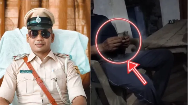 मुजफ्फरपुर में अपर थानेदार का घूस लेते वीडियो वायरल, केस से बचाने के लिए मांगी थी 5000 रुपये की रिश्वत