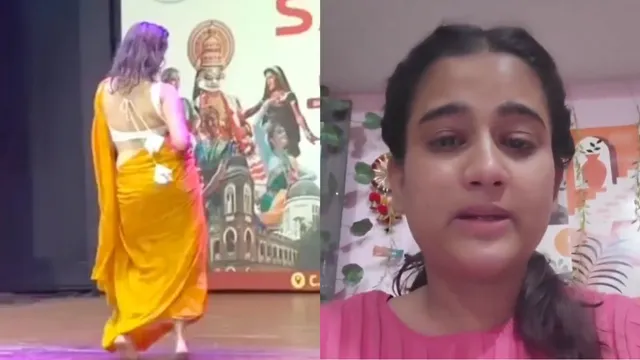 ‘मैंने साड़ी पहनी थी, इसमें अश्लीलता कहां है?’, धक-धक डांस की वायरल गर्ल ने लोगों से पूछा सवाल