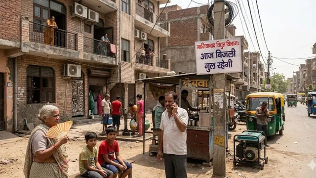 गाजियाबाद के इन इलाकों में आज नहीं आएगी बिजली, भीषण गर्मी के बीच मचा हाहाकार; लोग परेशान