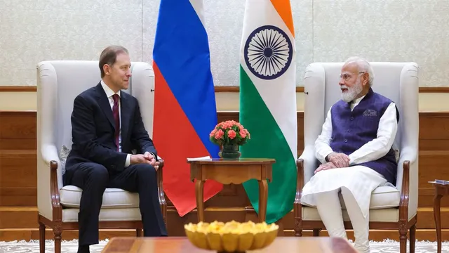 ‘भारत-रूस साझेदारी की जड़ें गहरी’, PM मोदी और रूसी उप प्रधानमंत्री ने की आर्थिक सहयोग मजबूत करने पर चर्चा