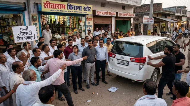 बाउंसर के साथ आए, धौंस दिखाकर मांगने लगे 50-50 हजार रुपये; गाजीपुर में ऐसे पकड़े गए फर्जी GST अधिकारी