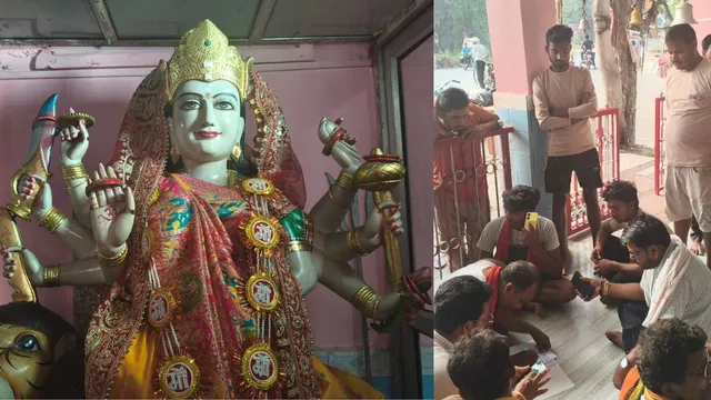 दलसिंहसराय के डैनी चौक दुर्गा मंदिर में 15 लाख के आभूषण चोरी, सुरक्षा व्यवस्था पर उठे सवाल