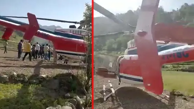 उत्तराखंड में मां सुरकंडा देवी का चमत्कार, तारों में उलझकर गिरा हेलीकॉप्टर; नहीं आई किसी को खरोंच