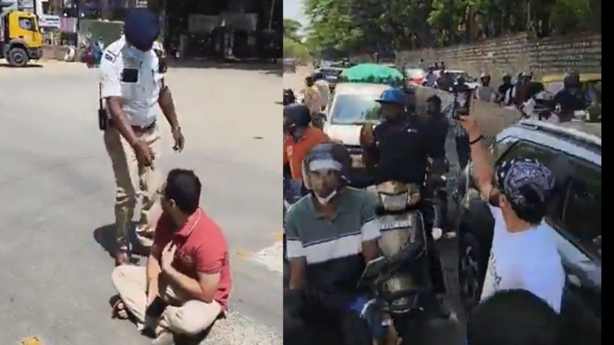 बेंगलुरु: ‘क्या हमारी कोई अहमियत नहीं?’, प्रेग्नेंट पत्नी के साथ ट्रैफिक में फंसा व्यक्ति; गुस्से में रोक दिया गवर्नर का काफिला