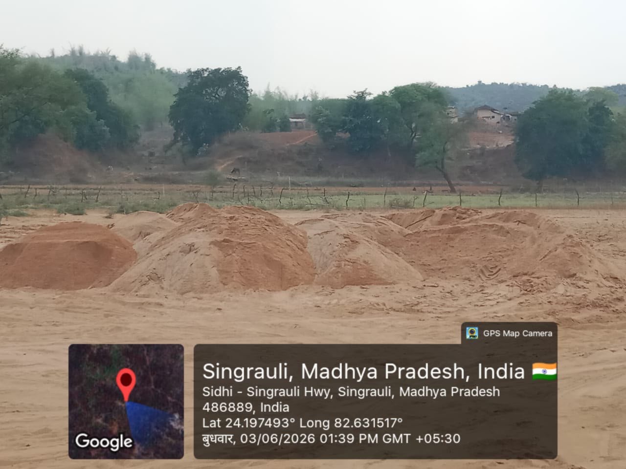 Singrauli: अवैध रेत भंडारण पर बड़ी कार्रवाई: चकुआर में 160 घन मीटर लावारिस रेत जब्त, खनिज विभाग ने की संयुक्त कार्रवाई