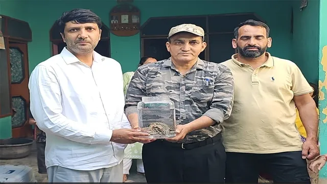 राजौरी बना जम्मू-कश्मीर का नया बायोडायवर्सिटी हॉटस्पॉट, जिले की मनवार तवी में मिला दुर्लभ इंडियन रूफ्ड कछुआ