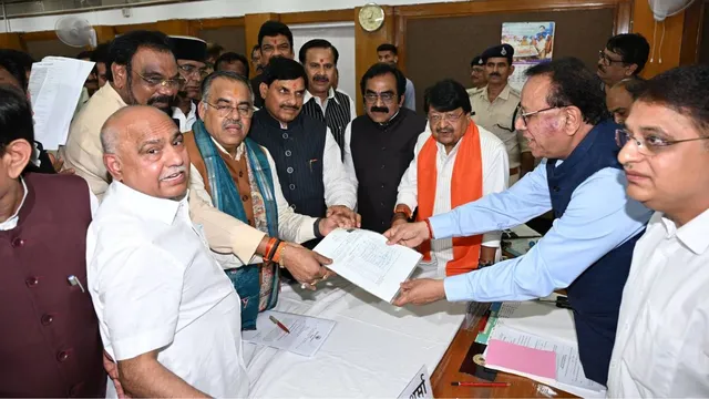 MP से भाजपा के तीनों प्रत्याशी निर्विरोध निर्वाचित; तरुण चुग, रजनीश अग्रवाल और महेश केवट जाएंगे राज्यसभा