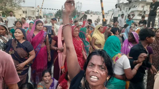 गाजीपुर में कमलेश बिंद के शव पर बवाल, पुलिस पर पथराव में कई अधिकारी हुए घायल, अख‍िलेश ने ल‍िखा – ‘भाजपा खुद अपराधी है’