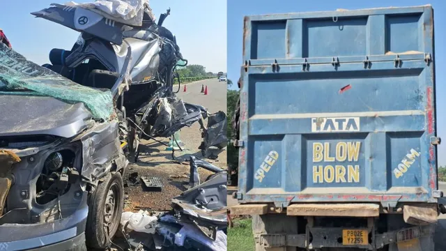 पंजाब के बटाला में सड़क हादसा, वैष्णो देवी से लौट रहे श्रद्धालुओं की ट्रैवलर टिप्पर से टकराई, दो की मौत और 14 घायल