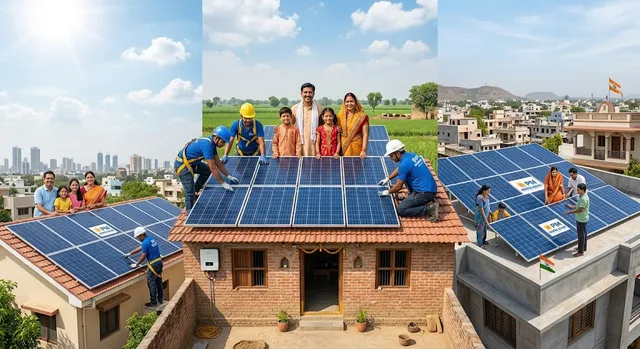 PM सूर्य घर योजना में महाराष्ट्र को पीछे छोड़ यूपी ने दूसरे नंबर पर लगाई छलांग, गुजरात अभी भी पहले पायदान पर