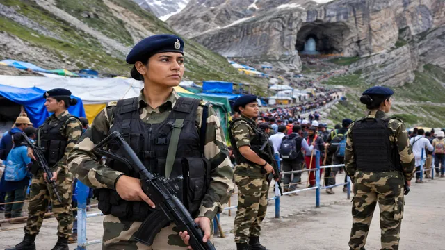 नारी शक्ति संभालेगी अमरनाथ यात्रा की कमान, CRPF की महिला जवान करेंगी सुरक्षा, नुनवान शिविर में संभाला मोर्चा
