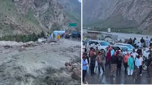 मनाली-लेह हाईवे पर आ गई बाढ़, सैकड़ों पर्यटक फंसे, लाहुल-स्पीति प्रशासन ने टूरिस्ट के लिए जारी की एडवायजरी