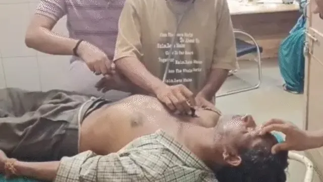 राजस्थान में हाथी के हमले में युवक गंभीर रूप से घायल, परिजन बोले- पांच सौ रुपए नहीं दिए तो साधु ने कराया हमला