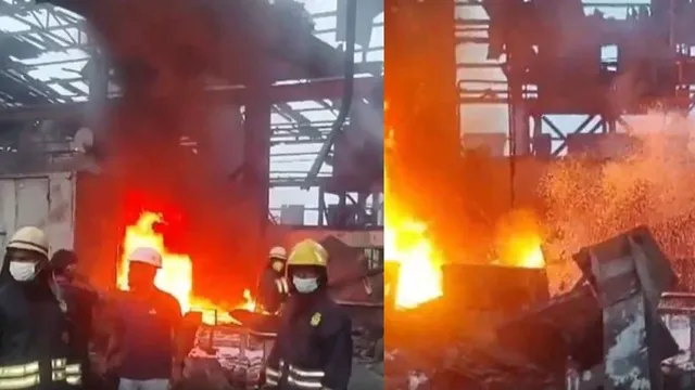 तमिलनाडु के तिरुवल्लूर में फैक्ट्री का बॉयलर फटा, भीषण आग में एक मजदूर की मौत, सात घायल