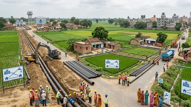 बिहार के 4 शहरों के हजारों परिवारों को मिलेगा शुद्ध पानी, समस्तीपुर से हाजीपुर तक बिछेगा पाइपलाइनों का जाल