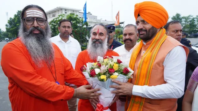 जालंधर पहुंचे हरियाणा के CM नायब सैनी, दिव्य ज्योति जागृति संस्थान के सेवा कार्यों को सराहा