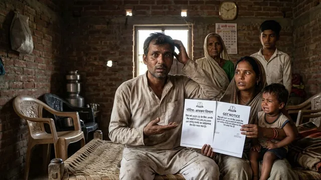यूपी में मजदूर के बैंक खाते से 41 करोड़ रुपये का लेनदेन, आयकर विभाग का नोटिस मिलने से मचा हड़कंप