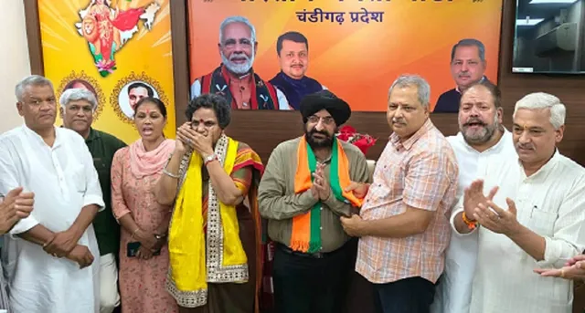 चंडीगढ़ व्यापार मंडल के पांच बार अध्यक्ष रहे चरणजीव सिंह भाजपा में शामिल, पार्टी संगठन को मिलेगी नई मजबूती