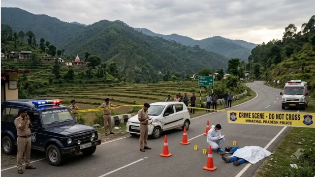 गाड़ी से टक्कर मारने के बाद बुरी तरह कुचला व्यक्ति, ऊना के अंब में रफ्तार का कहर; सड़क किनारे मिला क्षत-विक्षत शव