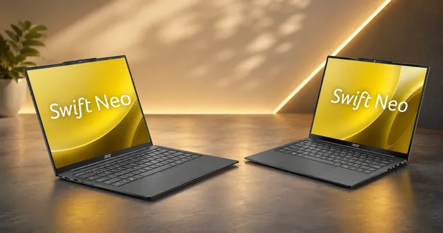 वर्क और स्टडी के लिए परफेक्ट! नए प्रोसेसर्स के साथ आया Acer Swift Neo 14, कीमत 67,999 रुपये से शुरू