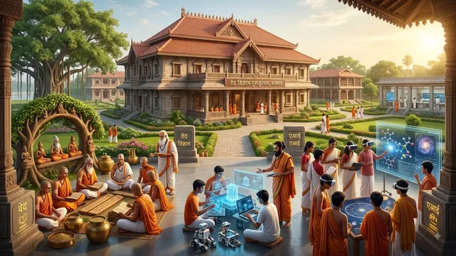 वेदों के साथ विज्ञान और AI की फ्री पढ़ाई; बक्सर में खुलेगा बिहार का पहला गुरुकुलम, दक्षिण भारत से आएंगे शिक्षक