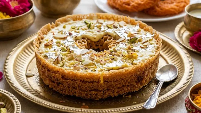सावन की शान और जयपुर के राजघराने की पसंद! 1727 से बन रही इस शाही मिठाई ‘घेवर’ की कहानी कर देगी हैरान