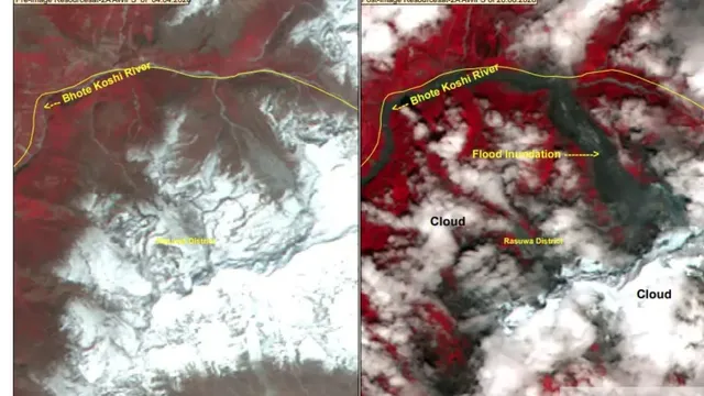 नेपाल में भीषण तबाही क्यों मची, कैसे आ गई अचानक बाढ़? ISRO ने सैटेलाइट तस्वीरों से खोला राज