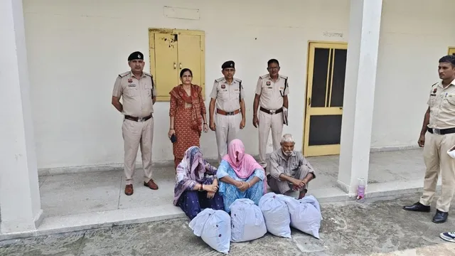 जींद में नशा तस्करी के खिलाफ कार्रवाई,  21.7 किलो चूरापोस्त के साथ दो महिलाओं समेत 3 गिरफ्तार