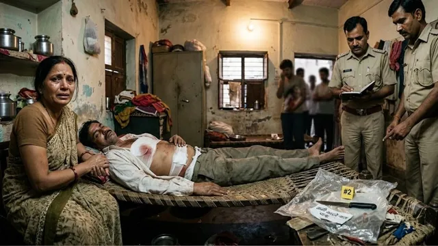 फरीदाबाद में खूनी वारदात: नौकरी करने को कहा तो भड़का बेटा, पिता की छाती और कमर पर घोंपा चाकू