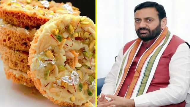 हरियाणा CM सैनी को परोसा बासी घेवर, स्वास्थ्य विभाग में मचा हड़कंप; मिठाई की दुकानों पर ताबड़तोड़ छापामारी