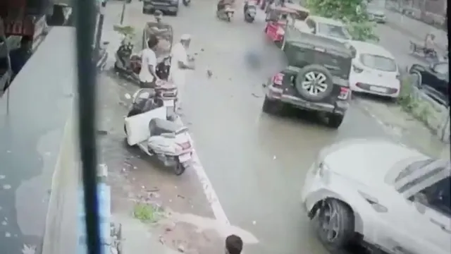 लुधियाना में गैंगस्टर की थार का कहर, पुलिस से बचते हुए राहगीर को कुचला; सीसीटीवी में कैद हुआ पूरा घटनाक्रम