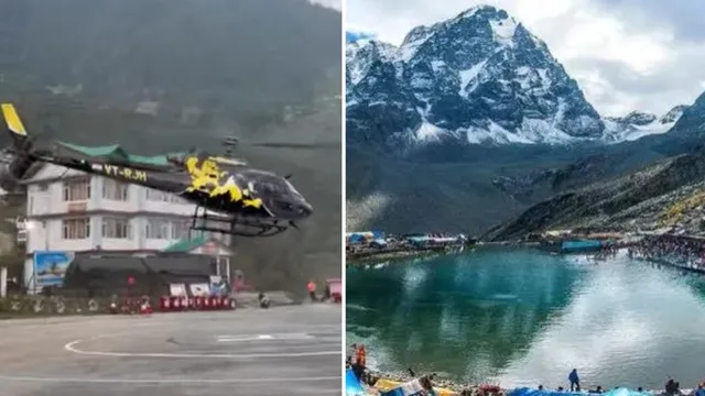 Manimahesh yatra: हेलीकॉप्टर और पैदल मार्ग से जयकारे लगाते निकले शिवभक्त, यात्रा को लेकर नियम किए कड़े