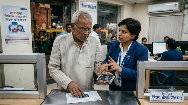आगरा: तीन दिन तक डिजिटल अरेस्ट कर वृद्ध से मांगे 81 लाख, बैंक मैनेजर की सूझबूझ आई काम