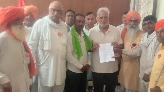 हिसार में किसान मोर्चा ने सौंपा ज्ञापन, 26 नवंबर से बड़े आंदोलन की चेतावनी