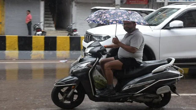 प्रयागराज में 2 दिनों से बारिश का दौर जारी, 24 घंटे में 50 मिमी बरसा पानी