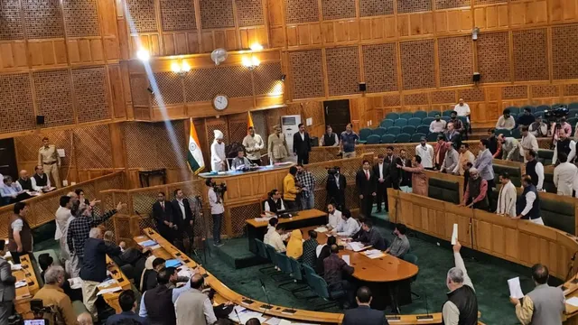 ‘स्पीकर साहब, नैतिकता के आधार पर इस्तीफा दें’, जम्मू-कश्मीर विधानसभा में फिर भारी हंगामा